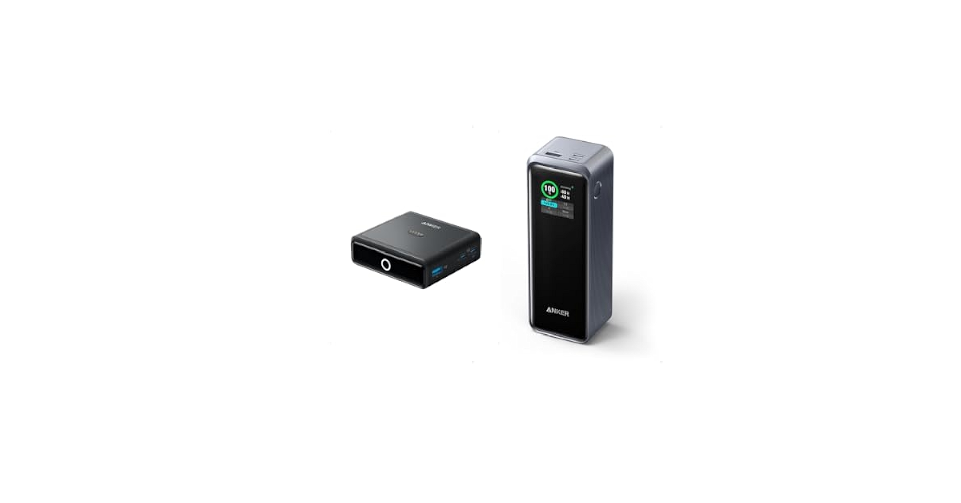 Prime Power Bank (27650mA)＋Charging Base Amazon.com: Anker Prime 27,650mAh Power Bank (250W) with